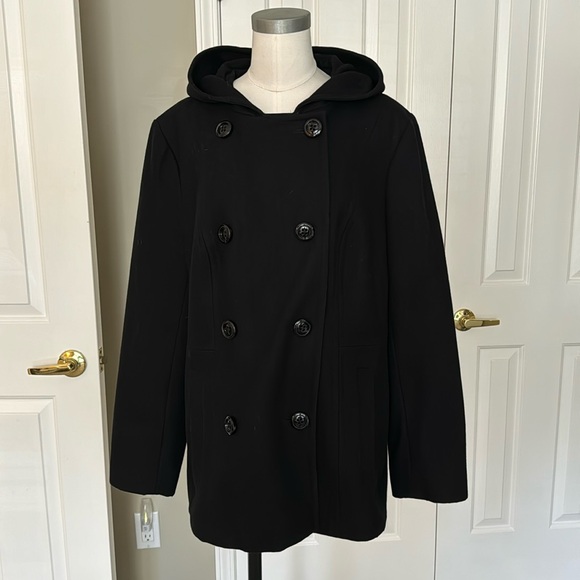Anne Klein Double Breast Wool Coat/Jacket - Picture 1 of 9